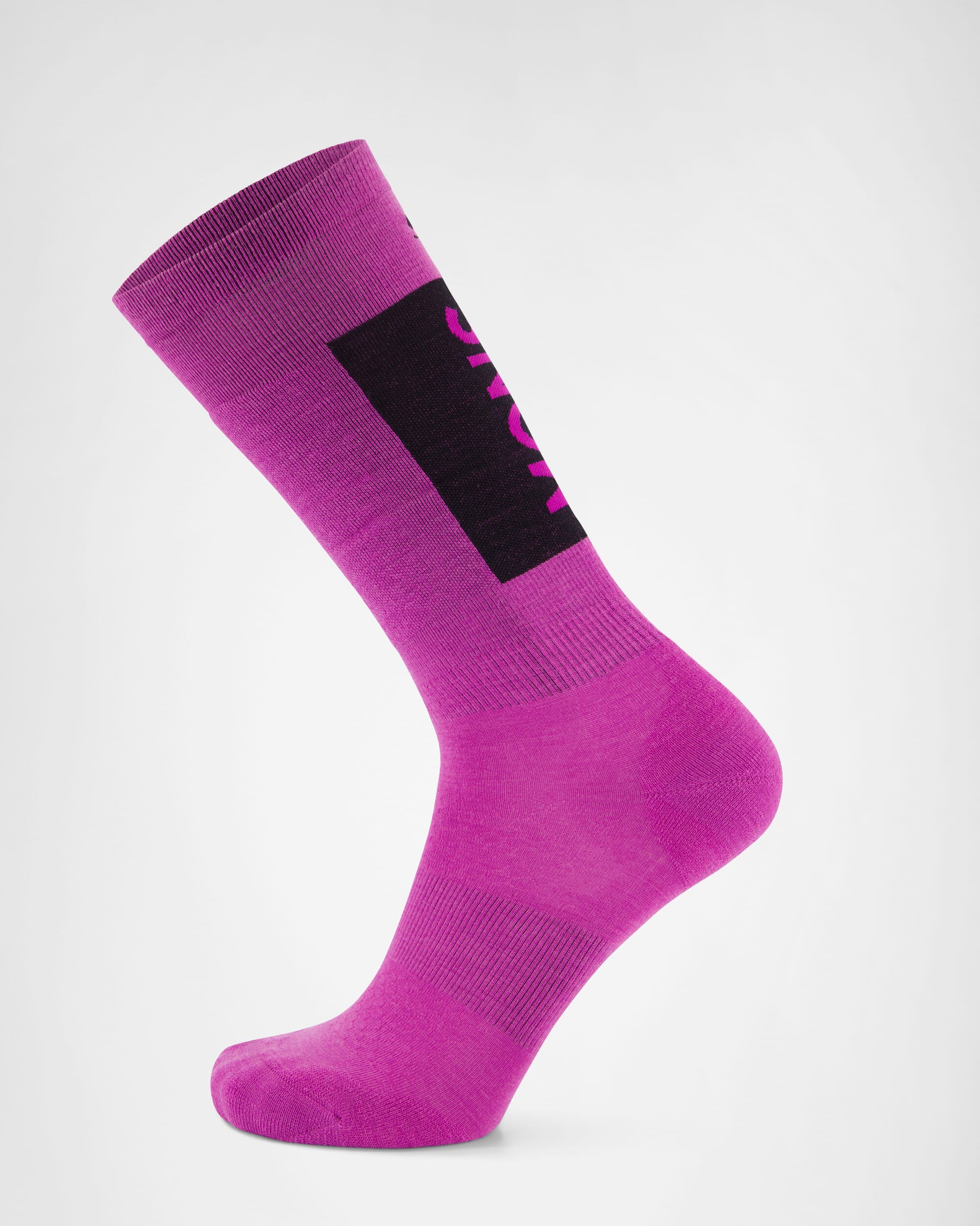 Atlas Merino Snow Sock - Purple Bolt | Unisex