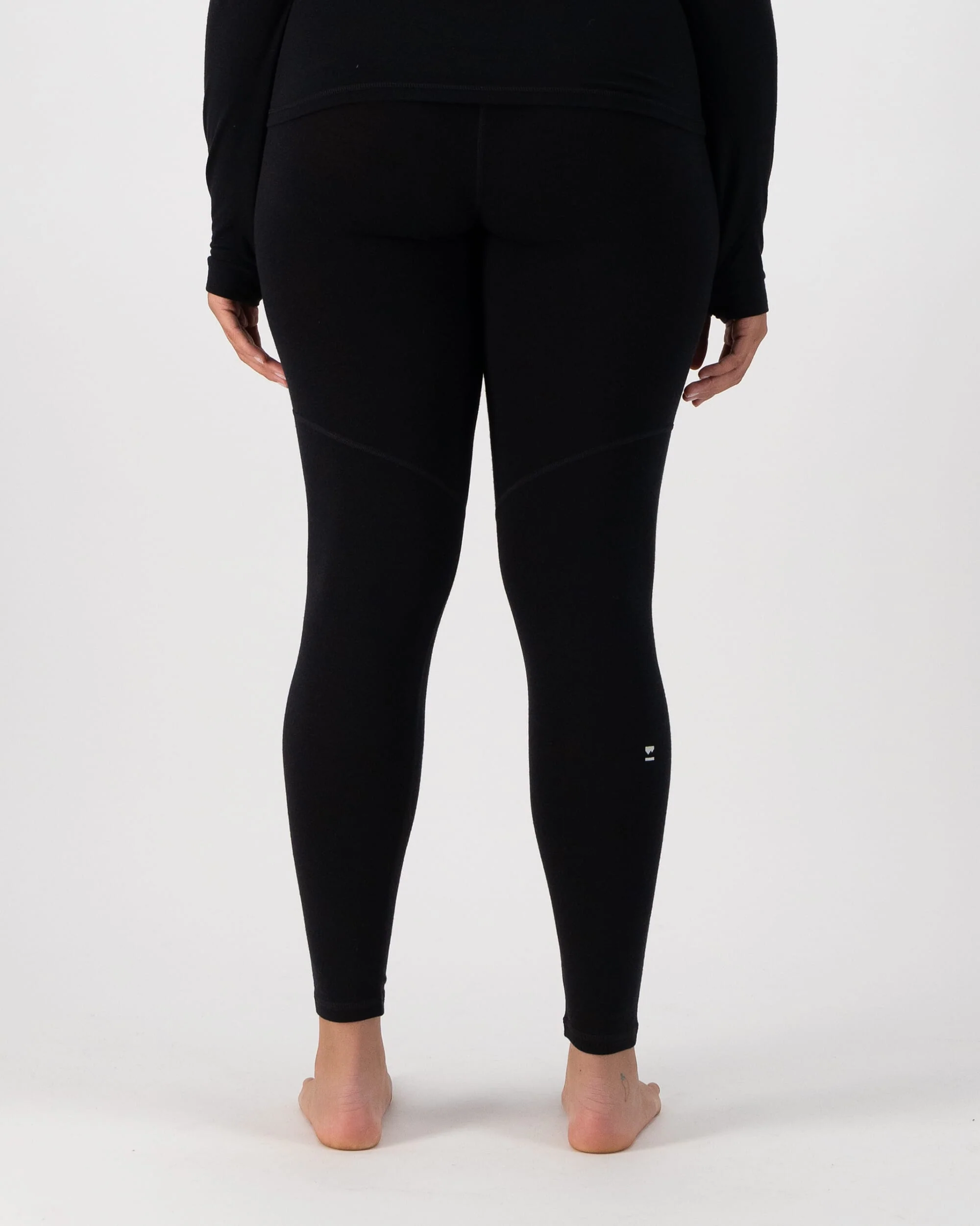 Cascade Merino Base Layer Legging - Black | Women's Leggings - Image 2