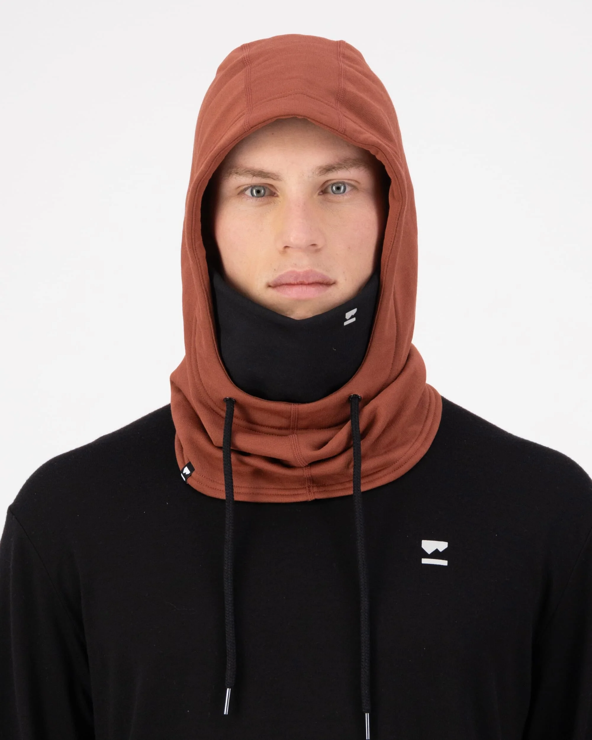 Decade Merino Fleece Hood - Sienna | Unisex - Image 2