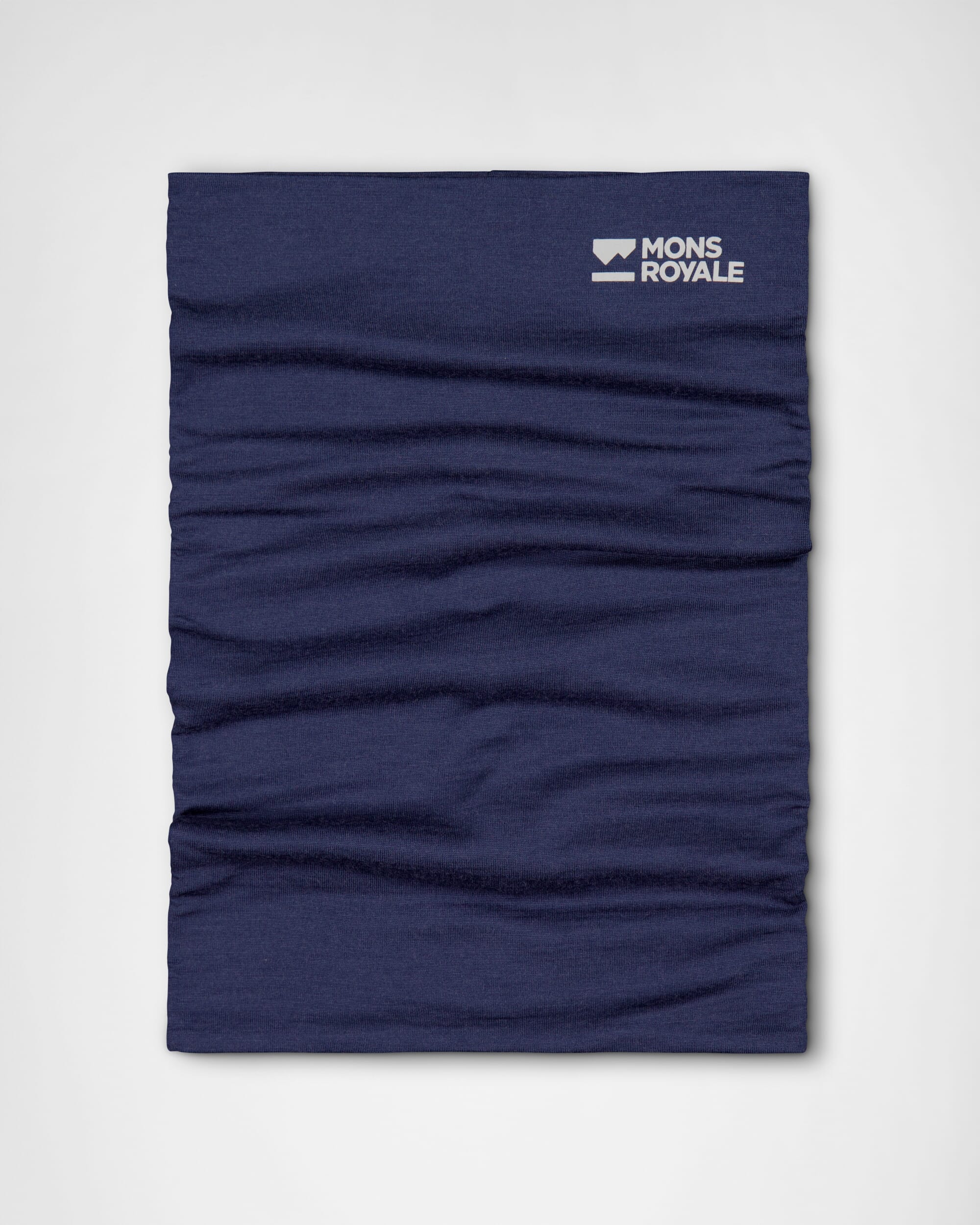 Double Up Merino Neckwarmer - Midnight | Unisex Neckwarmer - Image 2