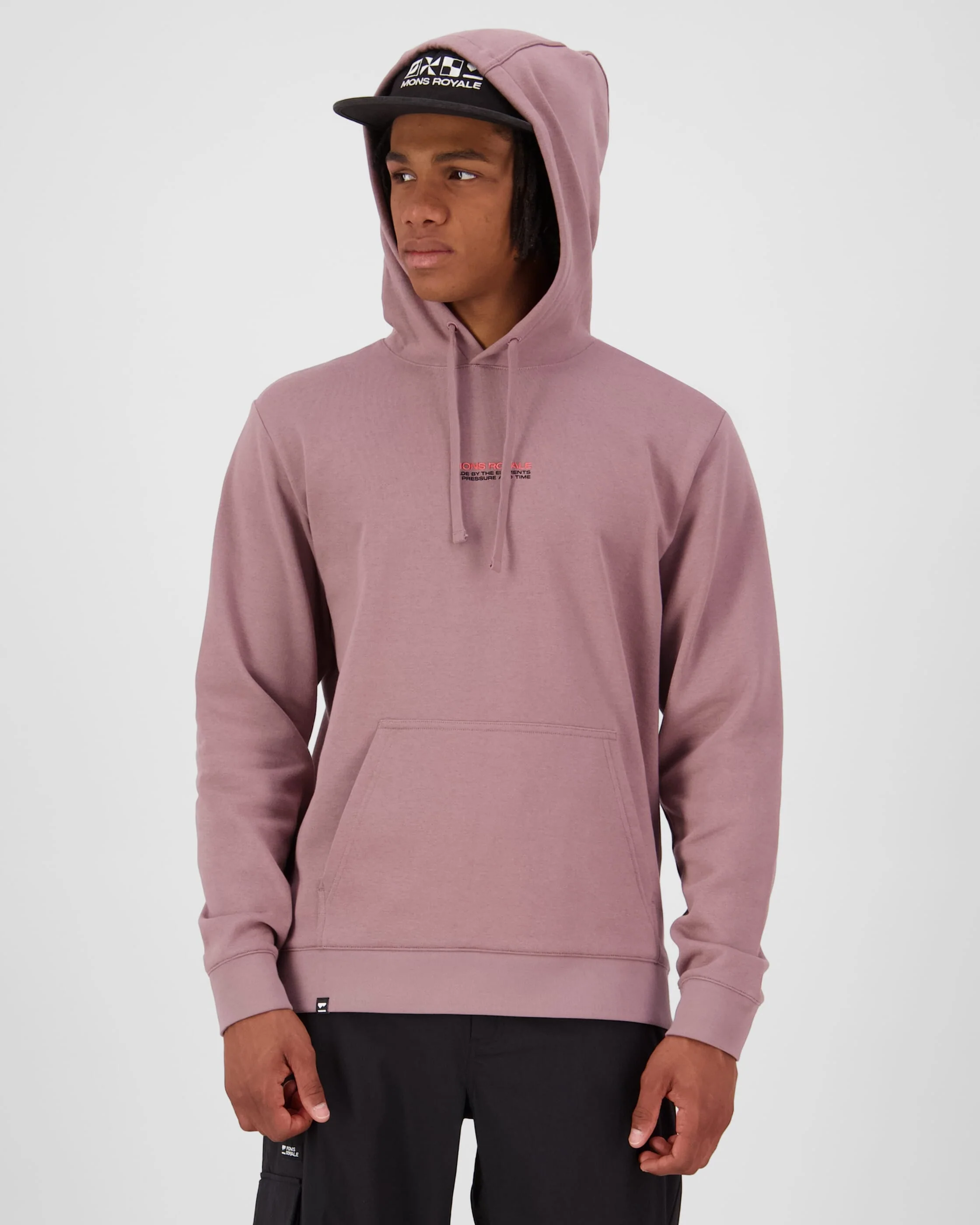 Inversion Merino Hoodie - Antler | Men's Hoodie