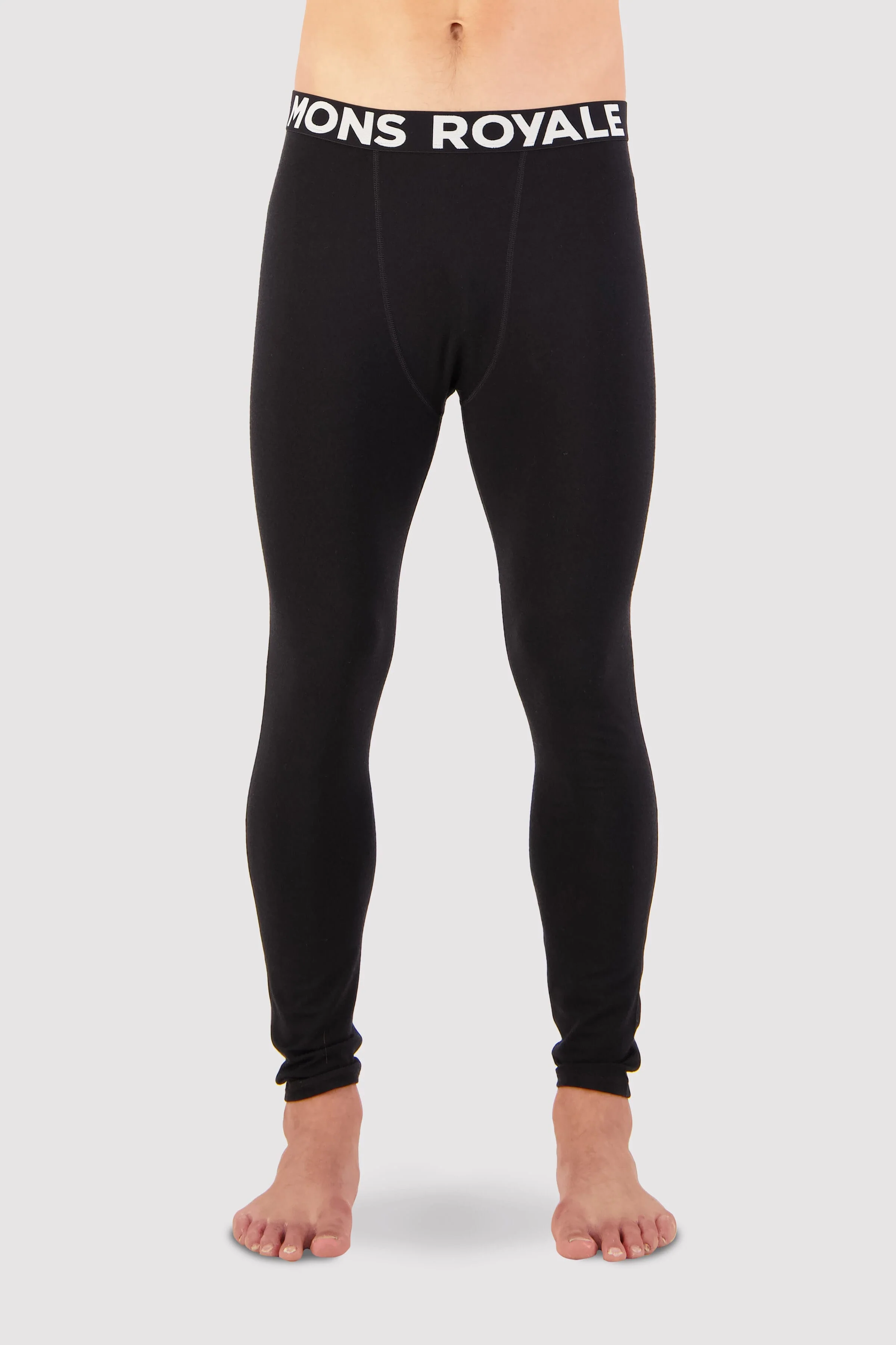 Olympus Merino Base Layer Legging - Black / 9 Iron | Men's Leggings - Image 2