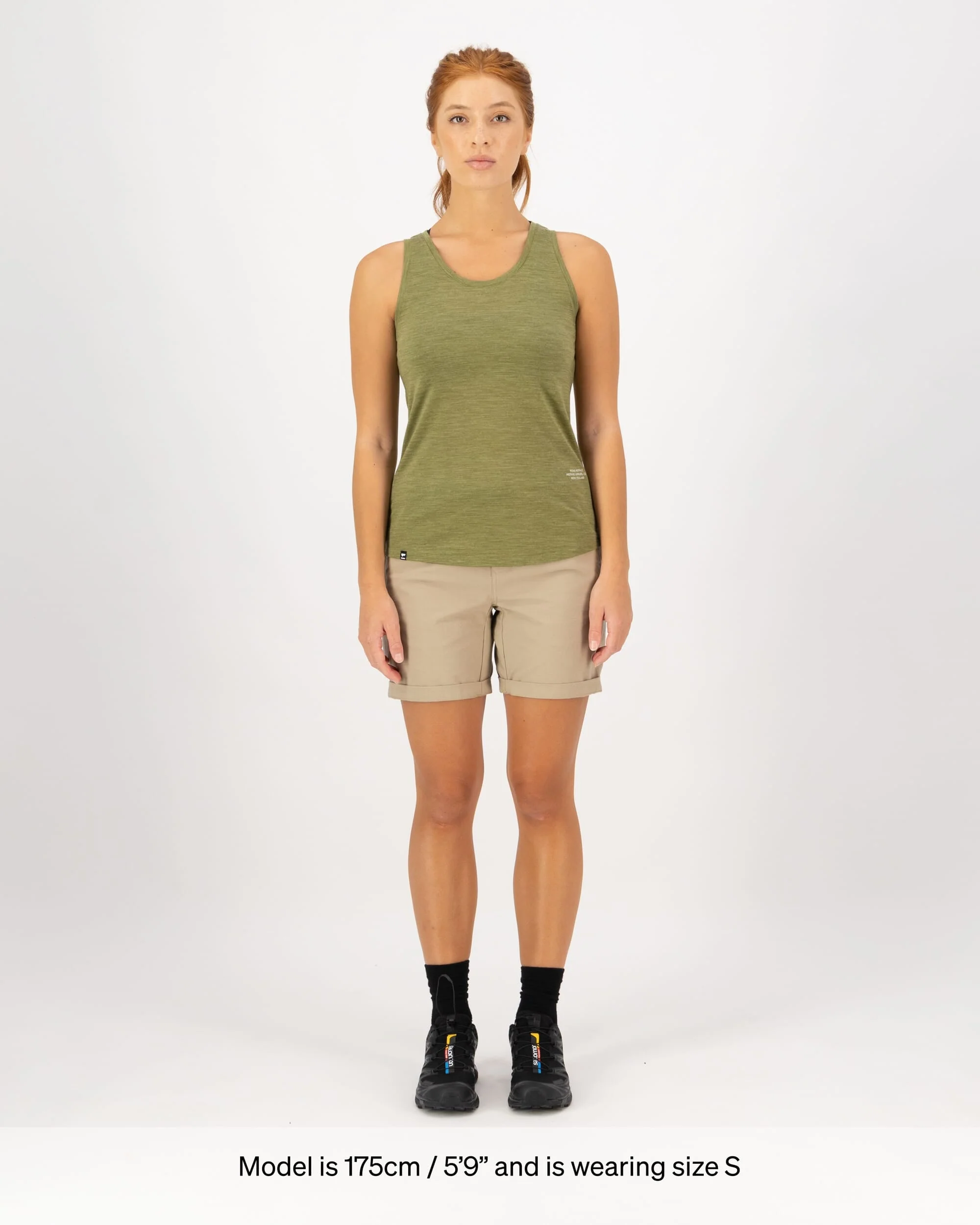 Zephyr Merino Tencel™ Tank - Fern - Image 4